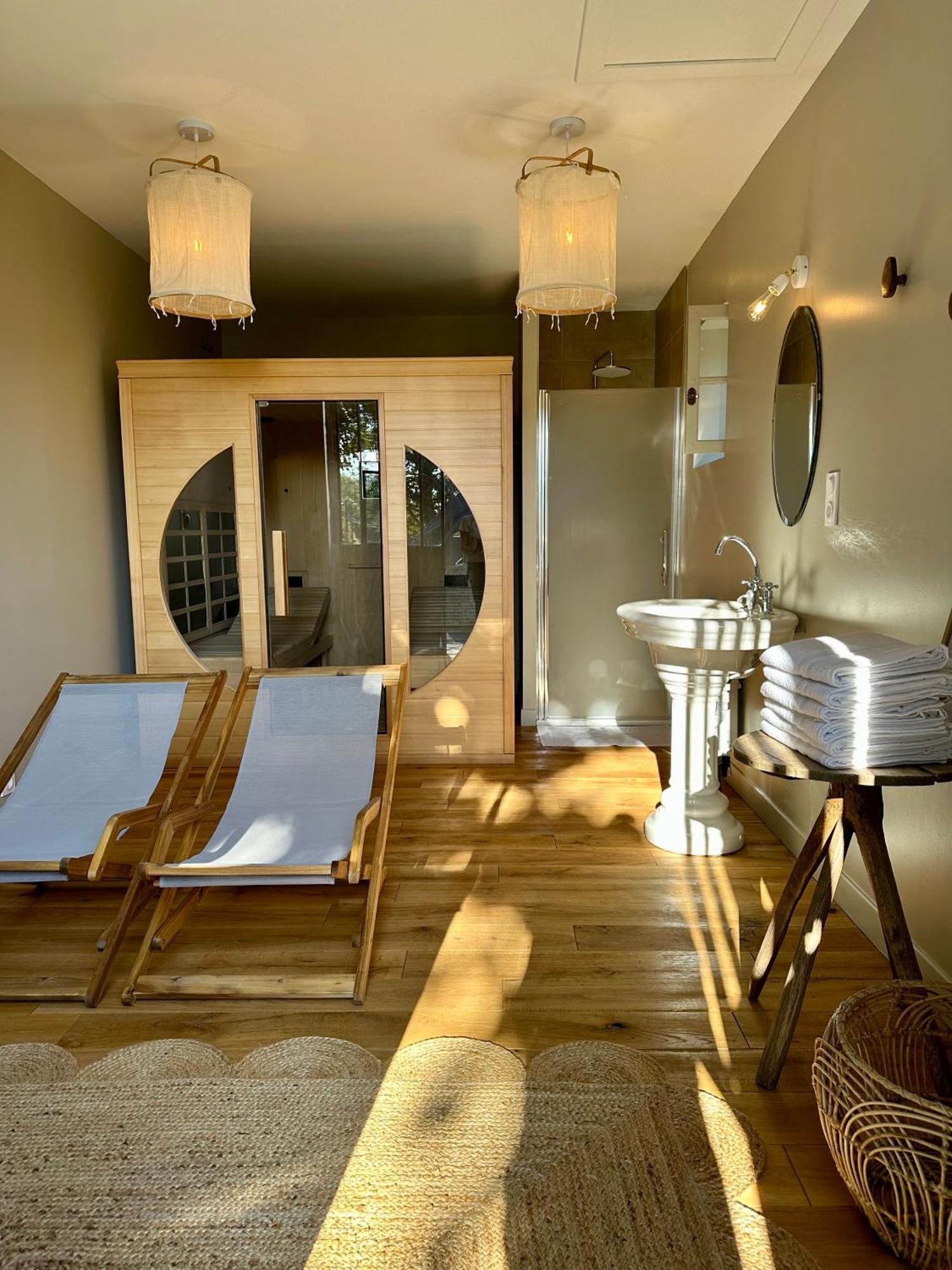 Le Manoir Du Rigouneix Au Coeur De La Nature, Calme-Sauna-Diner Maison Saint-Angel  Экстерьер фото