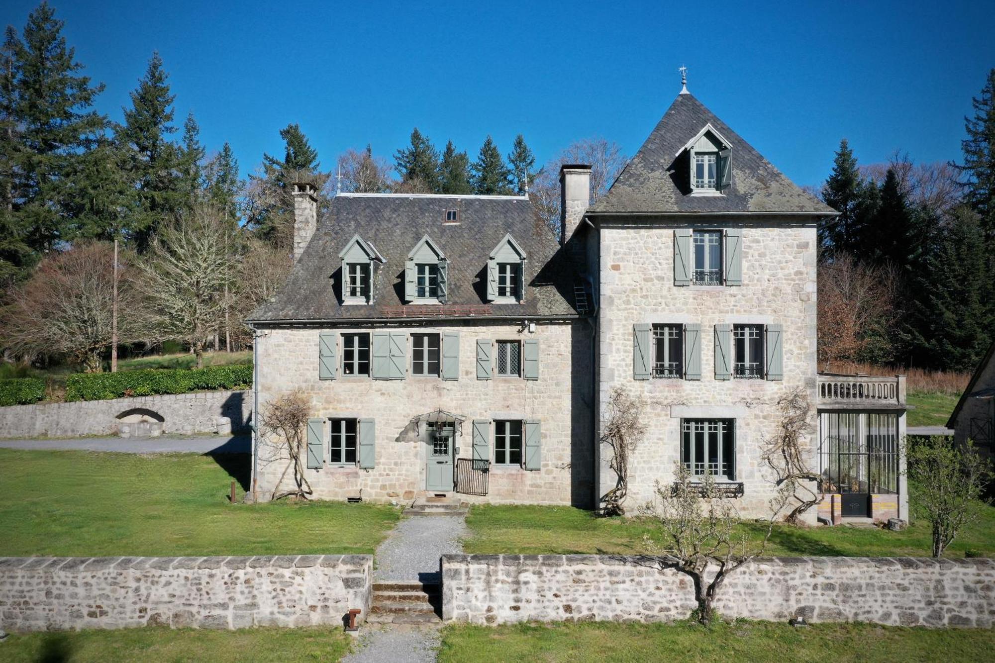 Le Manoir Du Rigouneix Au Coeur De La Nature, Calme-Sauna-Diner Maison Saint-Angel  Экстерьер фото